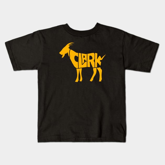 Caitlin Clark: Court GOAT Kids T-Shirt by Fisal